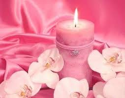 SIMPLE LOVE SPELL PINK CANDLE