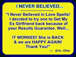 LOVE SPELL THAT TRULY WORKS