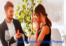 SPELL FOR A MARRIAGE PROPOSAL